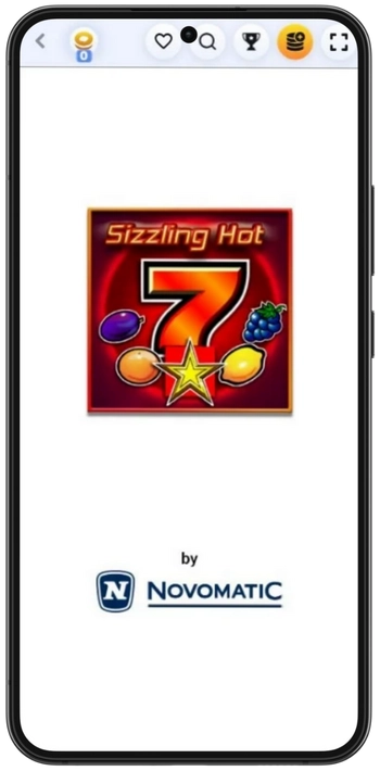 Sizzling Hot caricamento