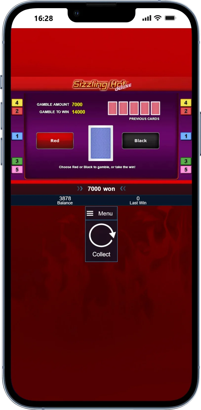 Sizzling Hot Deluxe schermata mobile 1